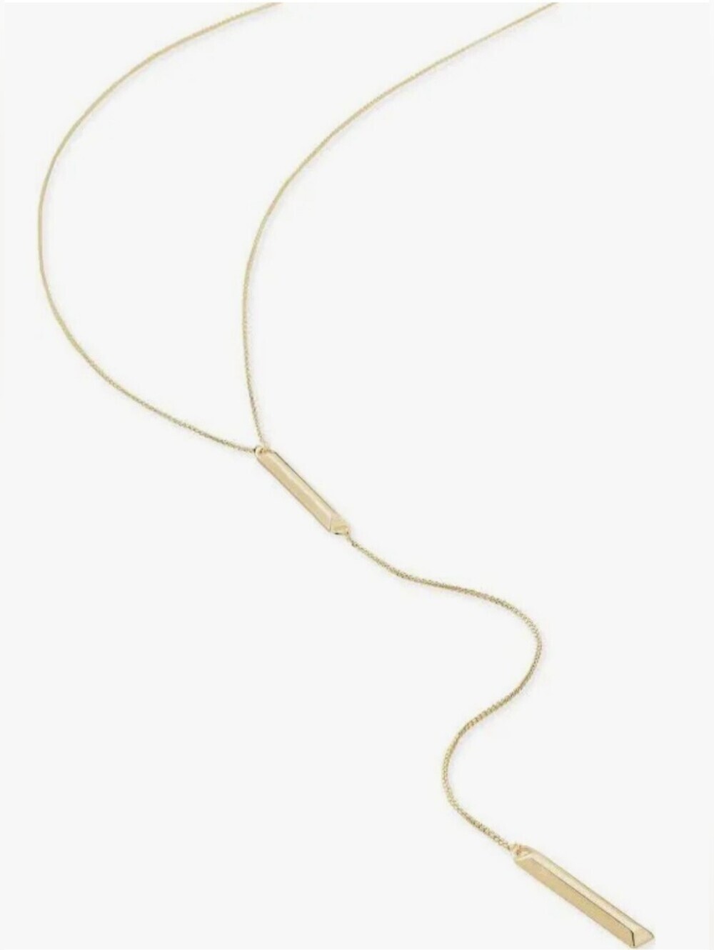 KENDRA SCOTT Gold Y Necklace Azelea Illusion